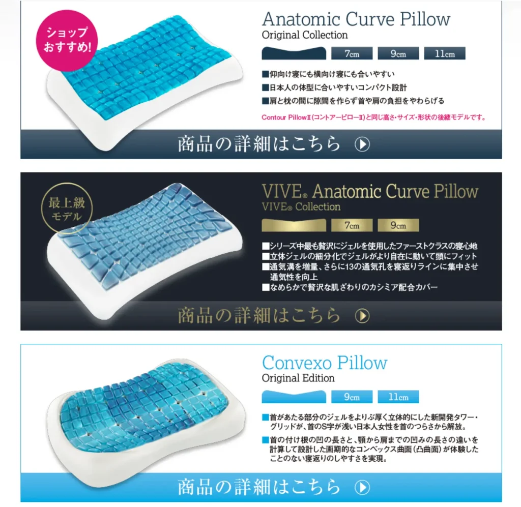Technogel テクノジェルピロー Original Collection Anatomic Pillow アナトミックピロー サイズ11 