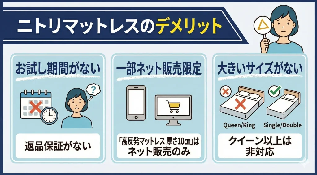 【nitori-lumbago】ニトリマットレスのデメリット