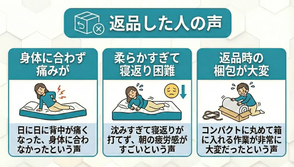 【true-sleeper】トゥルースリーパーを返品した人の声