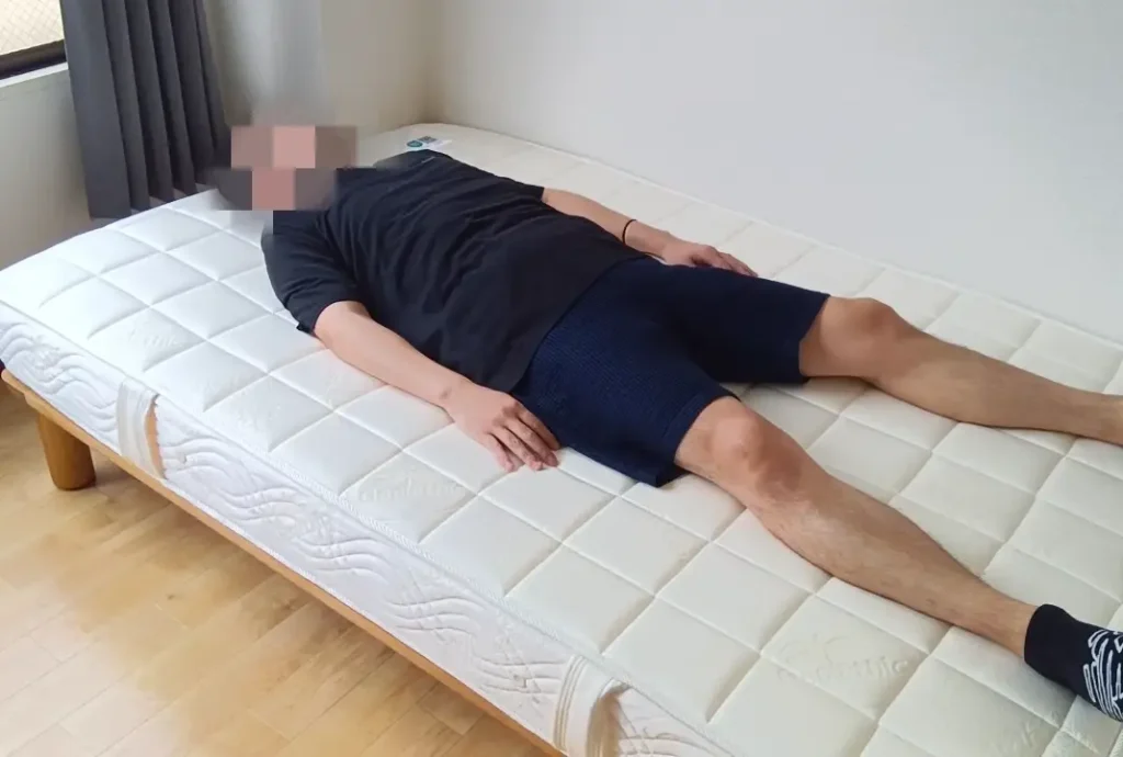 マニフレックス・仰向け
