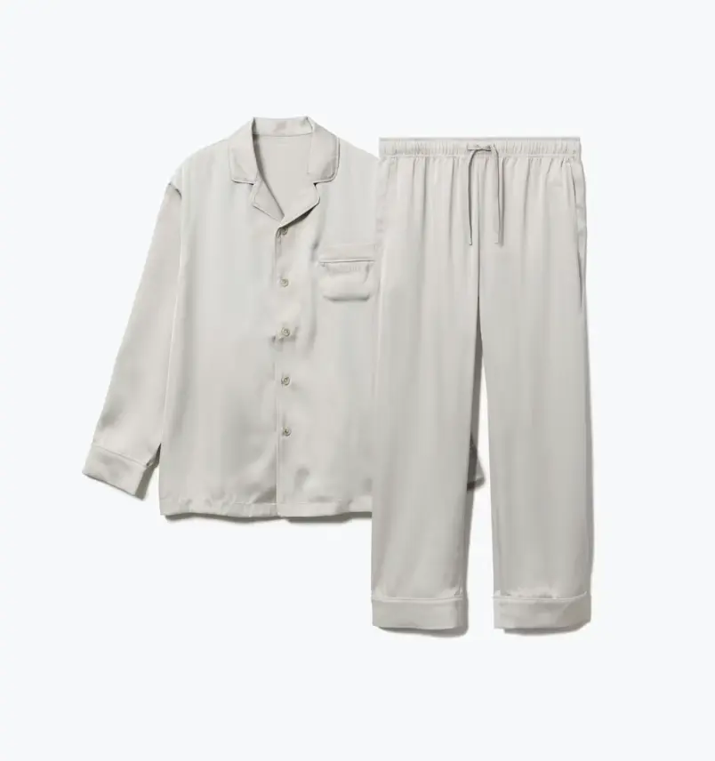 BAKUNE パジャマ サテン