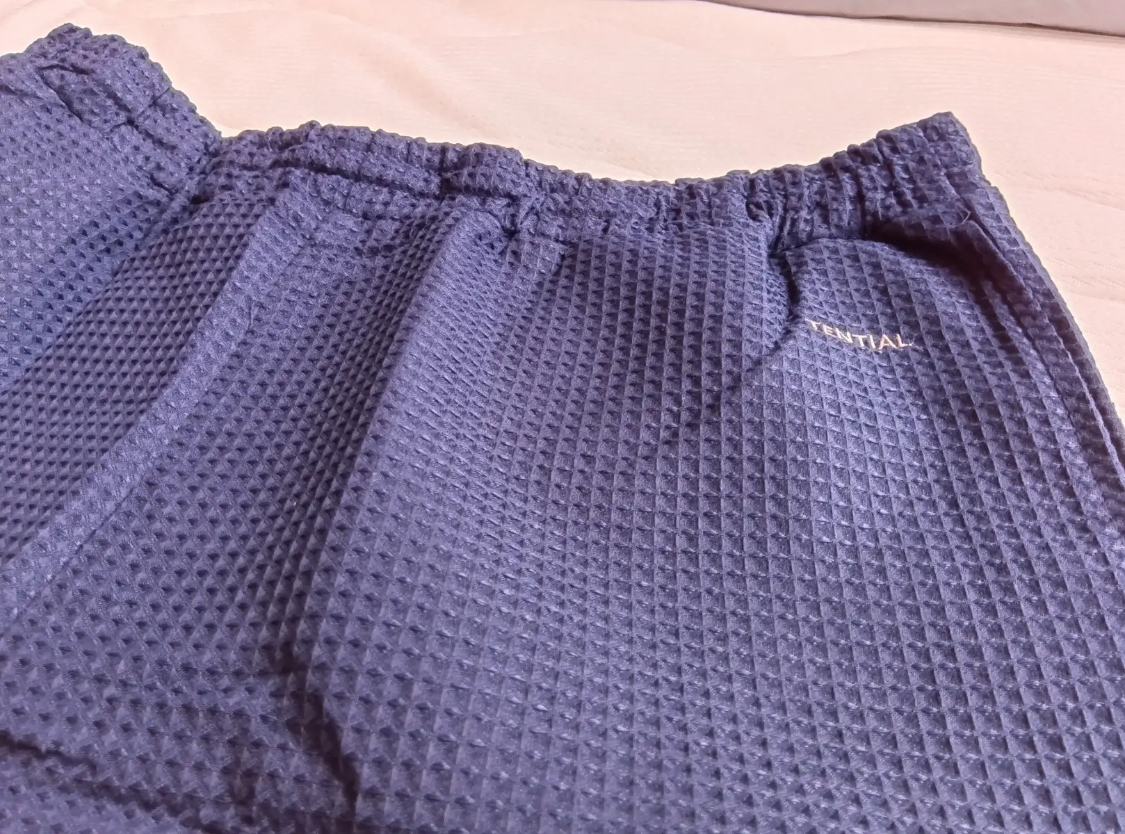 BAKUNE-Waffle-Mens-パンツ・ロゴ