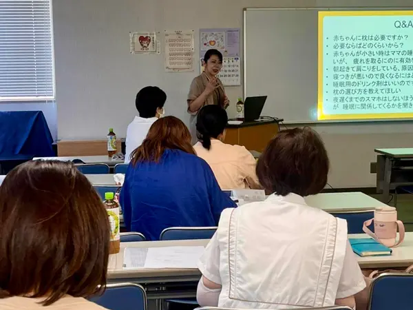 熊本市西区 主任児童委員向け睡眠講座