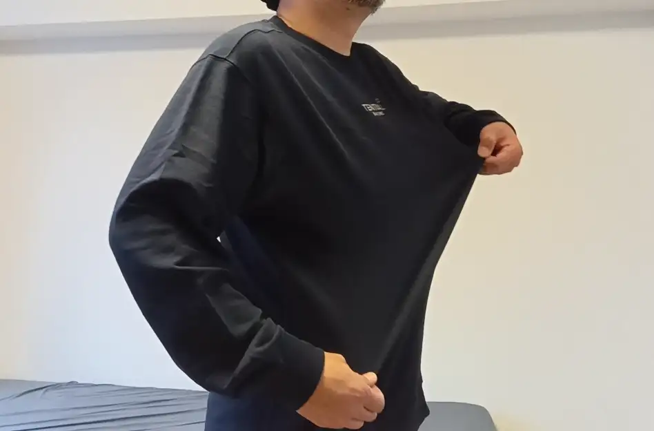 BAKUNEスウェット・着用伸縮性