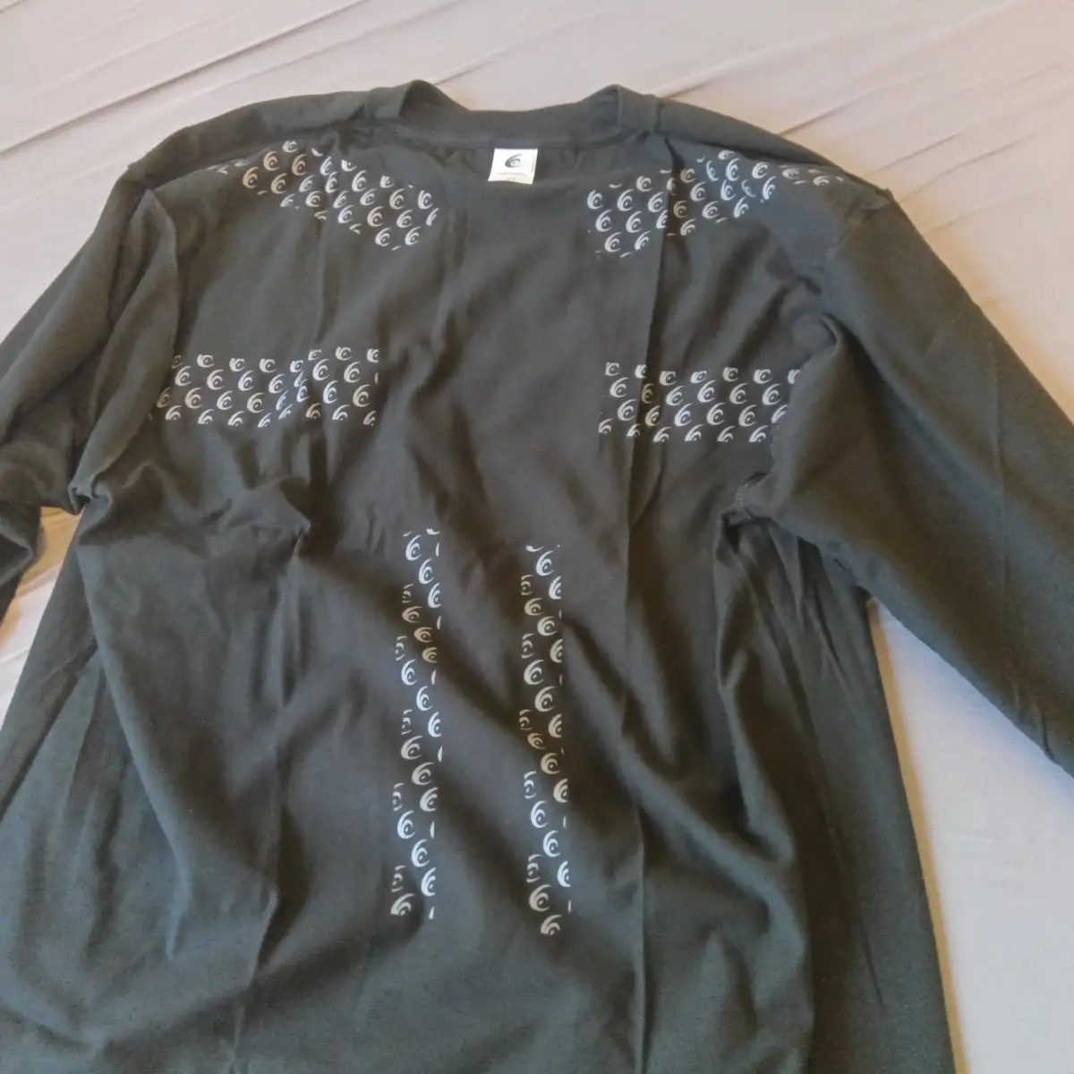 リライブシャツ・長袖コットン 裏地プリント