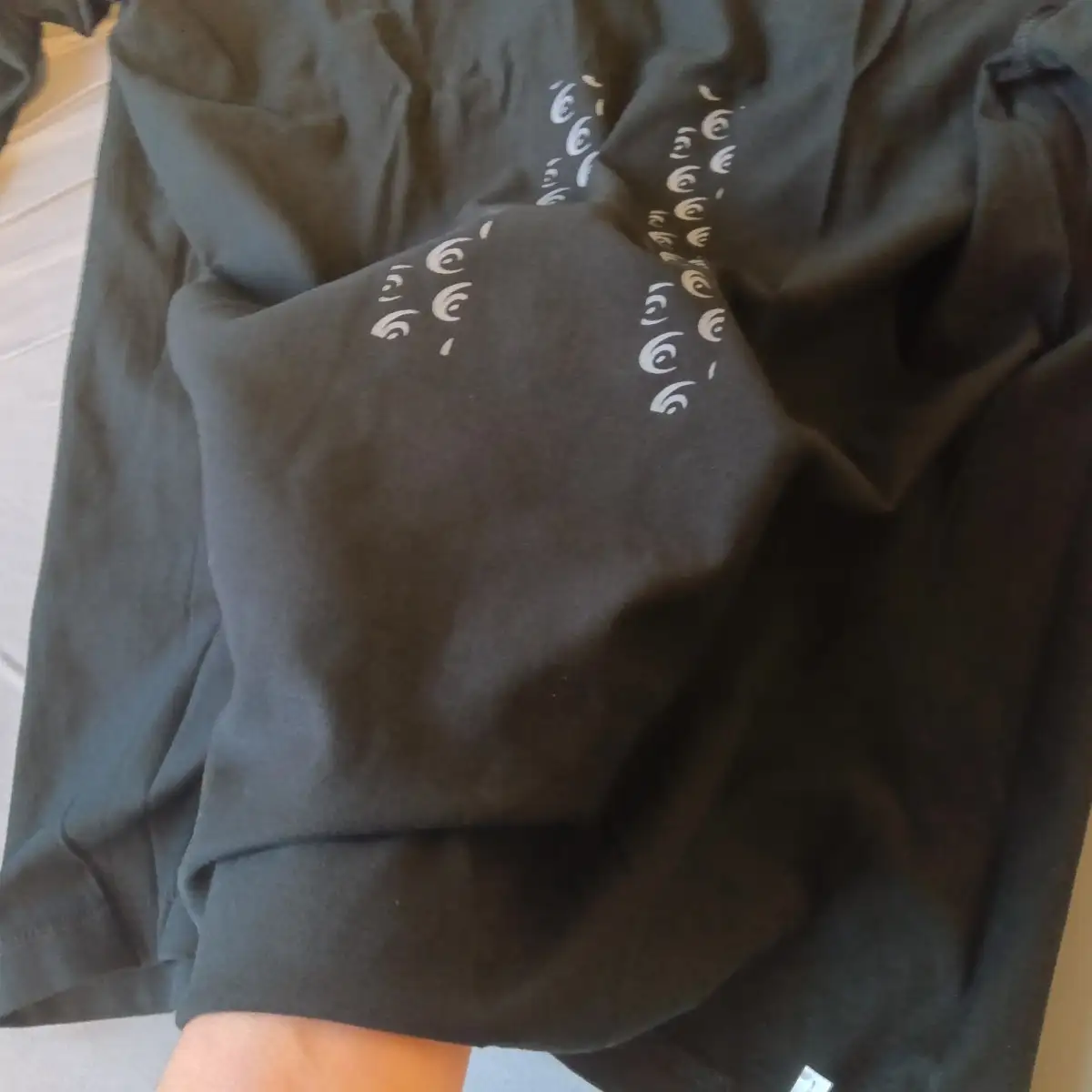 リライブシャツ・長袖コットン 裏地質感