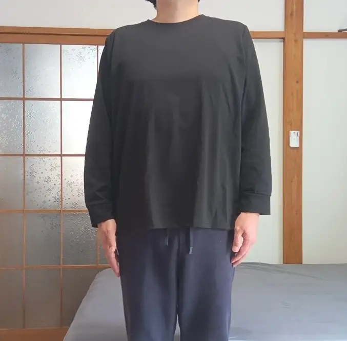 ニトリリカバリーウェア・着用時正面