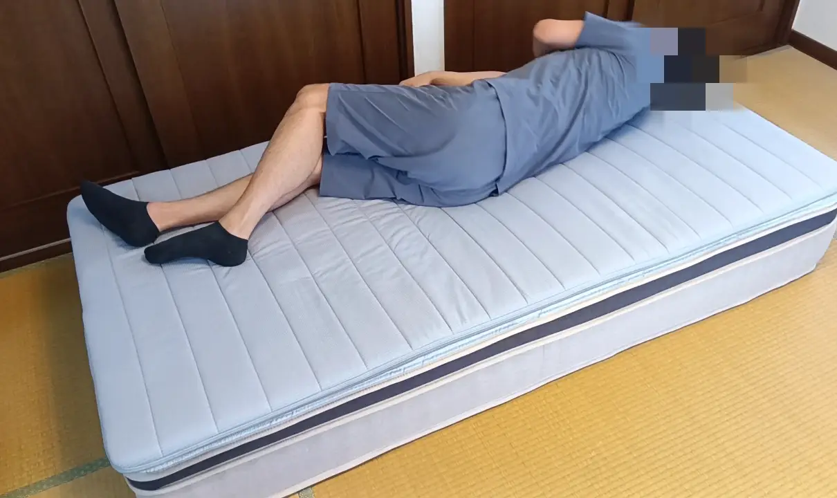 エアウィーヴ マットレストッパー スマート 1.0・横向き
