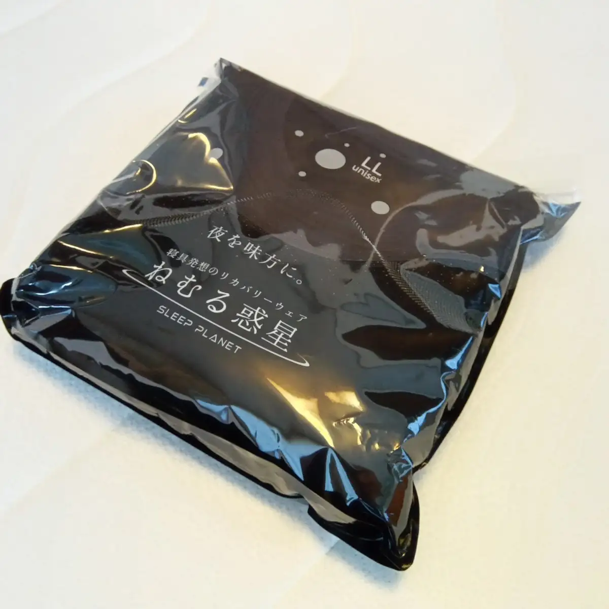 リカバリーウェア「ねむる惑星」パッケージ