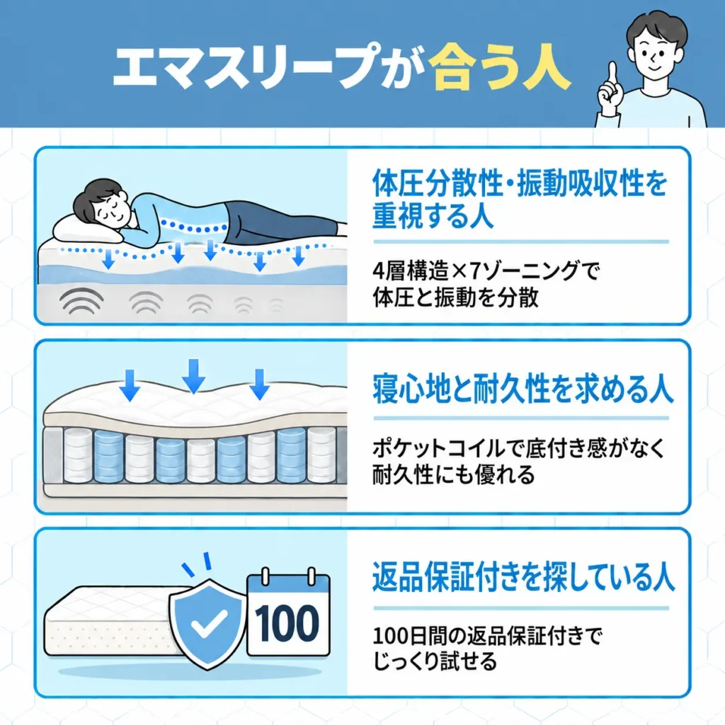エマスリープが合う人