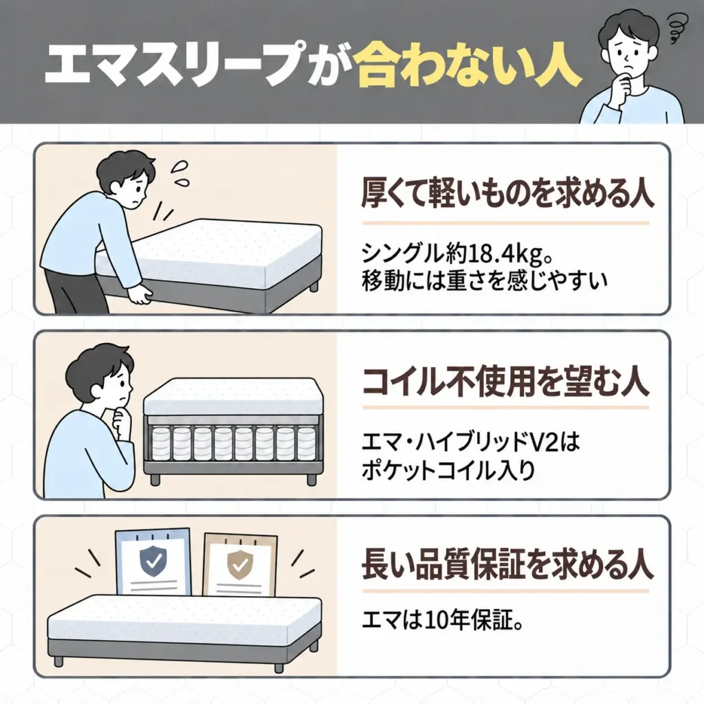 エマスリープが合わない人