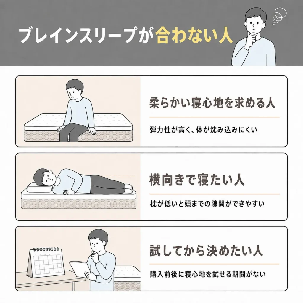 ブレインスリープが合わない人
