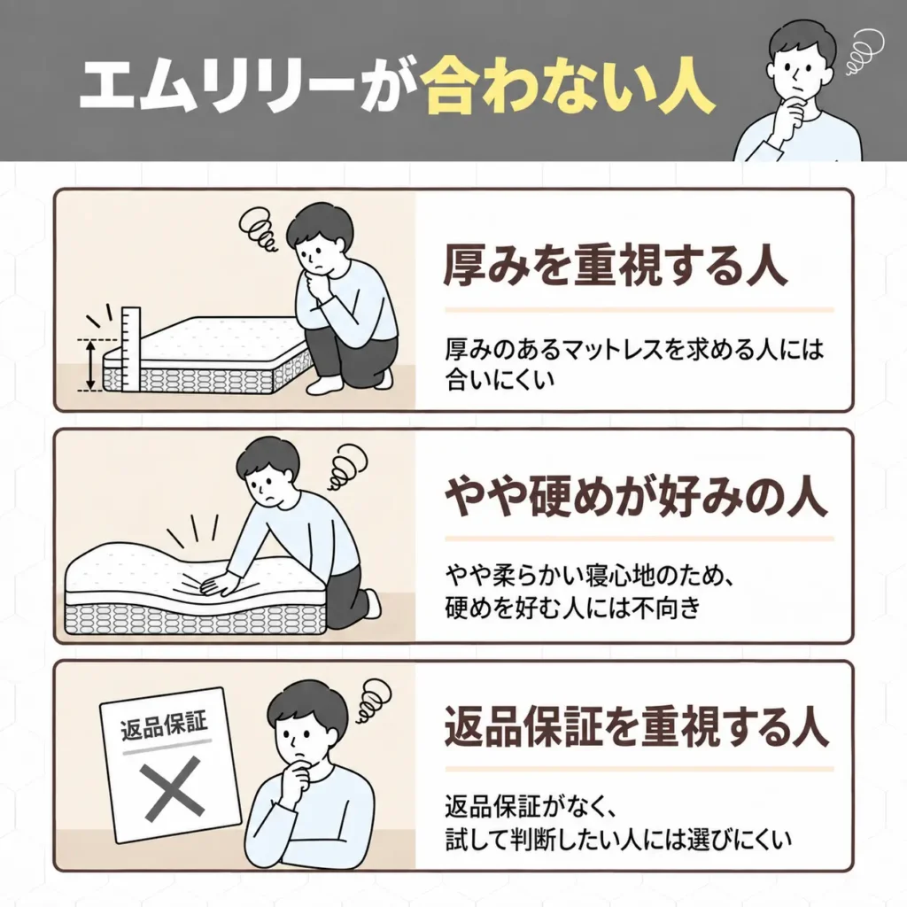 エムリリーが合わない人